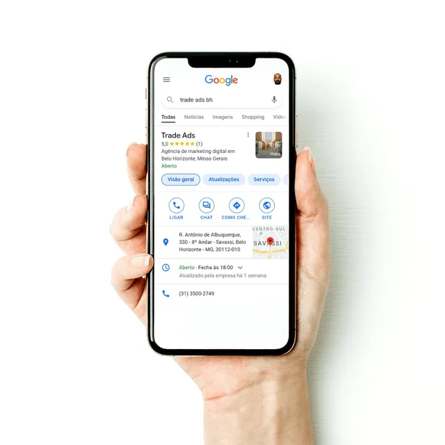Perfil Google Meu Negócio