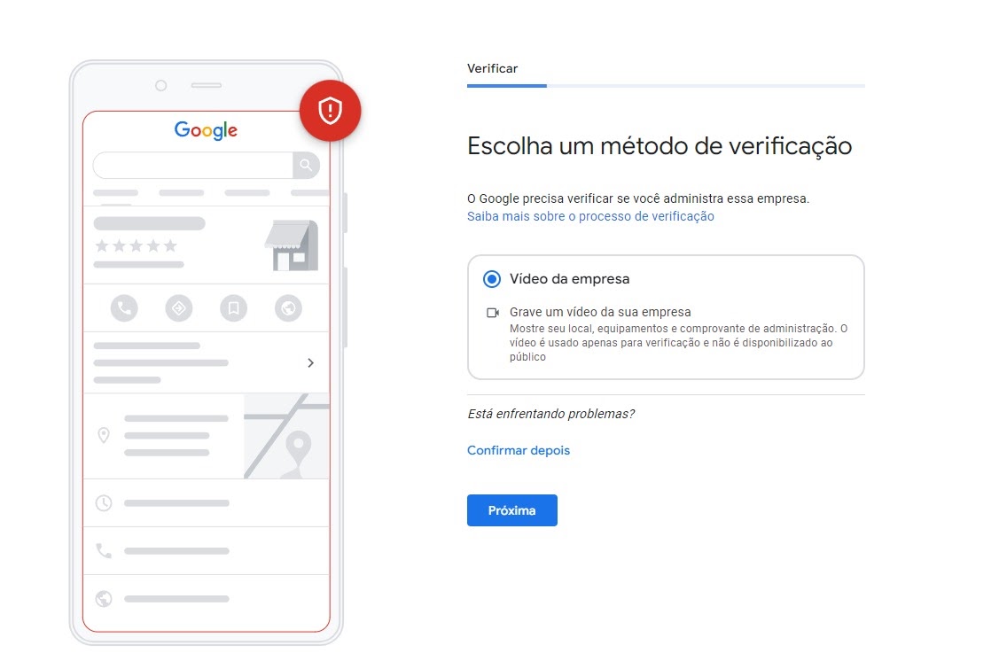 Verificação de Perfil